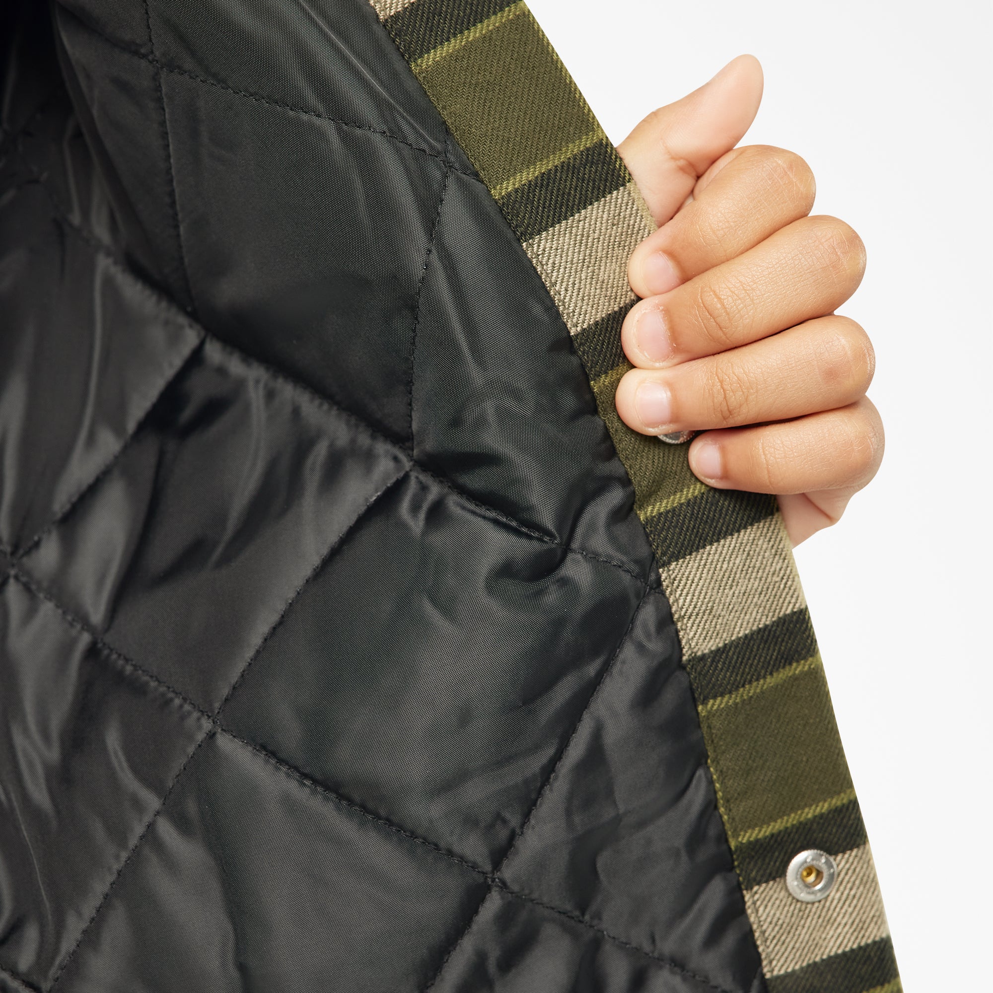 "Boys' Flannel Shirt Jacket"