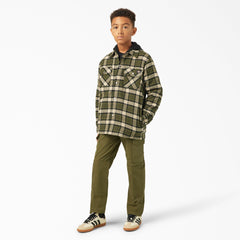 "Boys' Flannel Shirt Jacket"