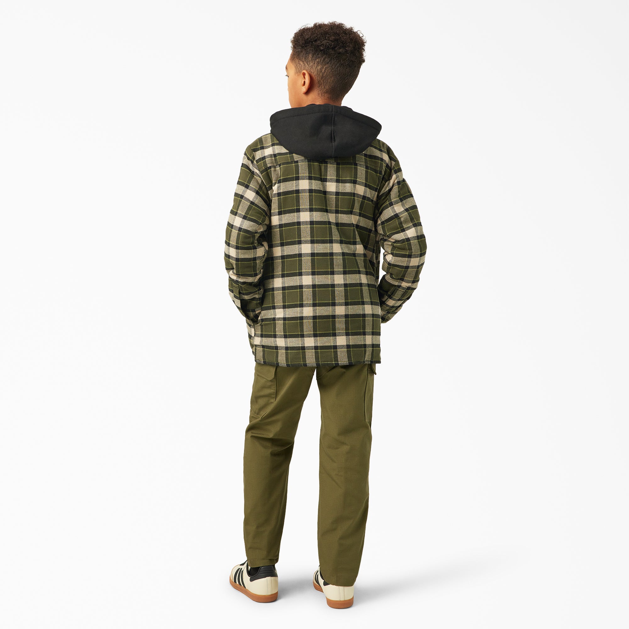 "Boys' Flannel Shirt Jacket"