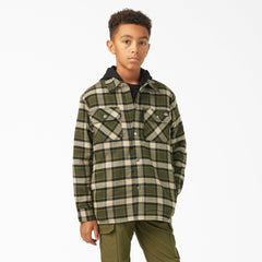 "Boys' Flannel Shirt Jacket"
