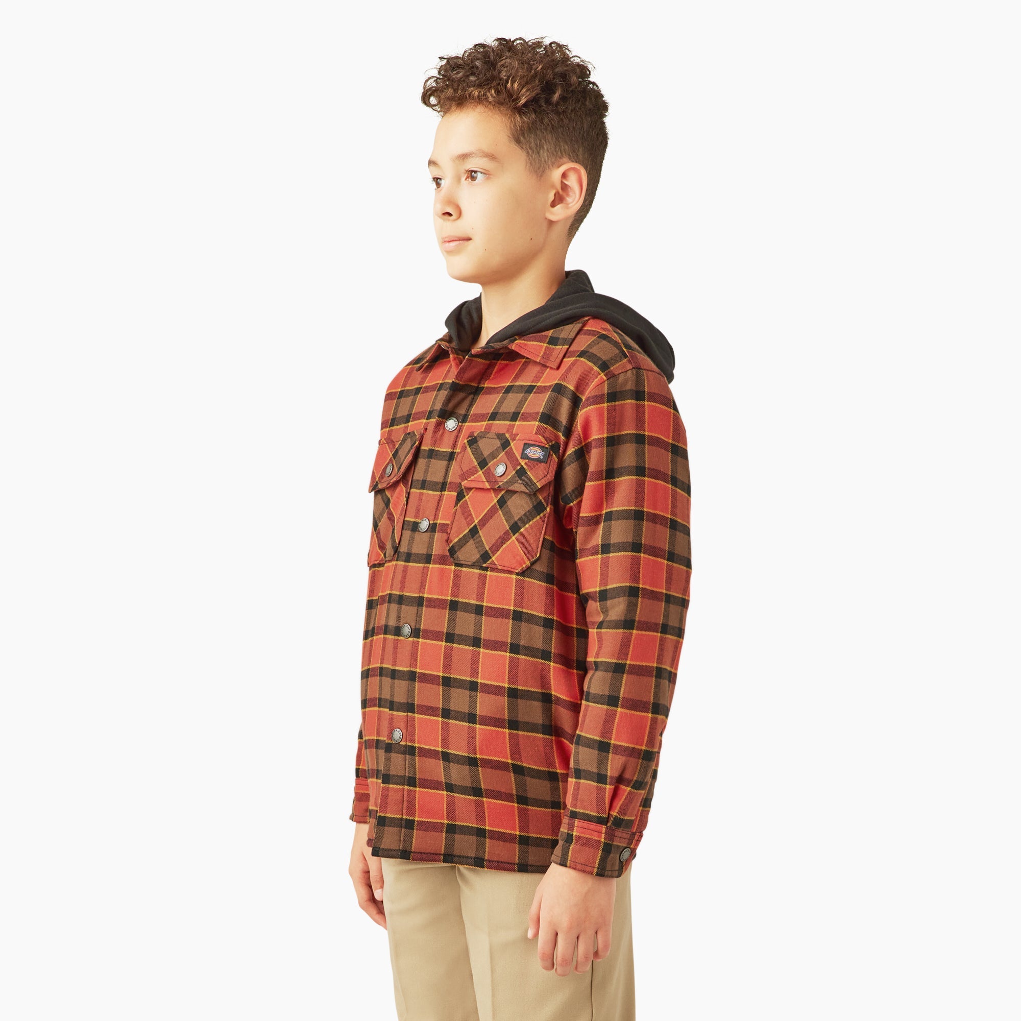 "Boys' Flannel Shirt Jacket"