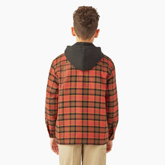 "Boys' Flannel Shirt Jacket"
