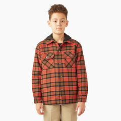 "Boys' Flannel Shirt Jacket"