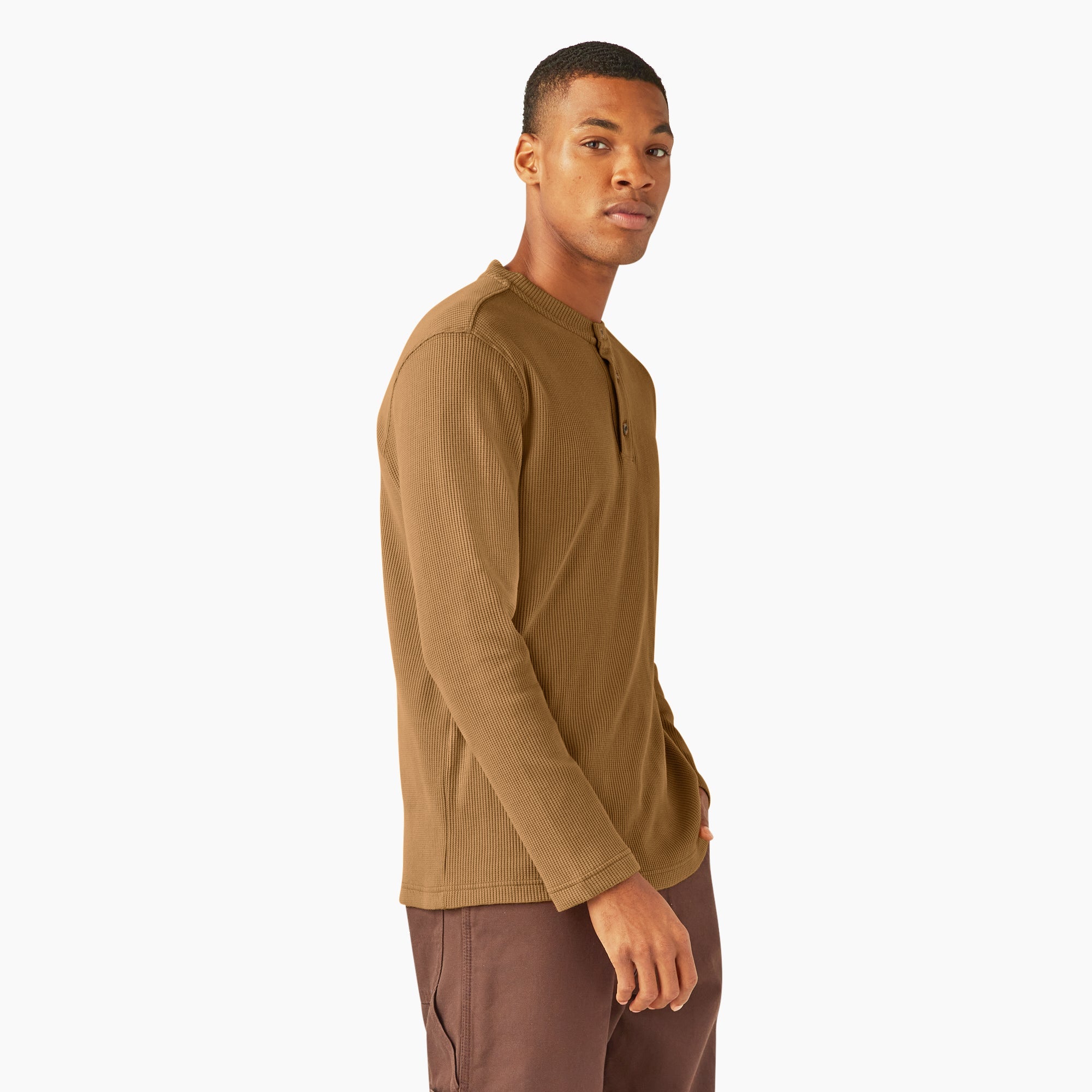 "Henley Thermal Shirt"