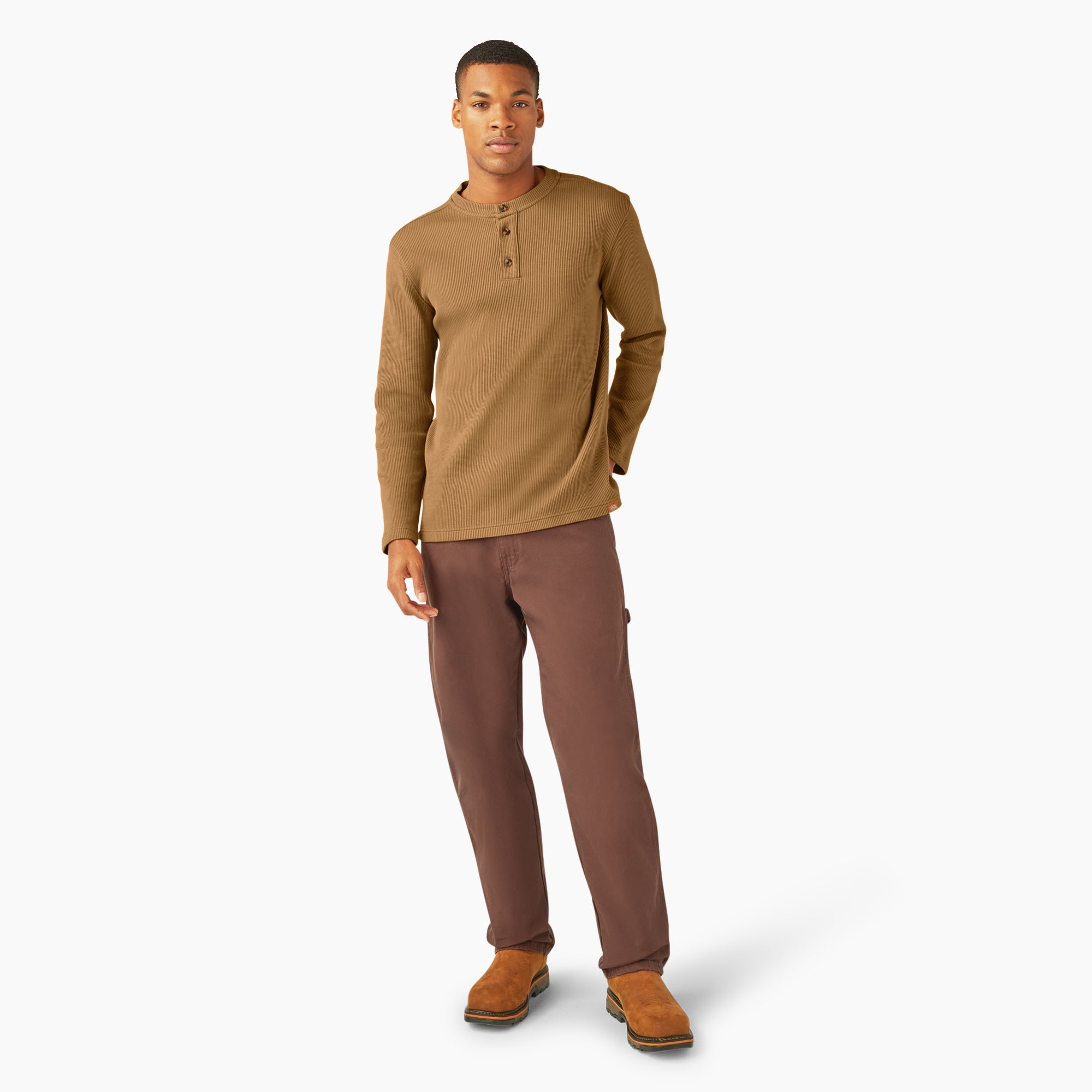 "Henley Thermal Shirt"