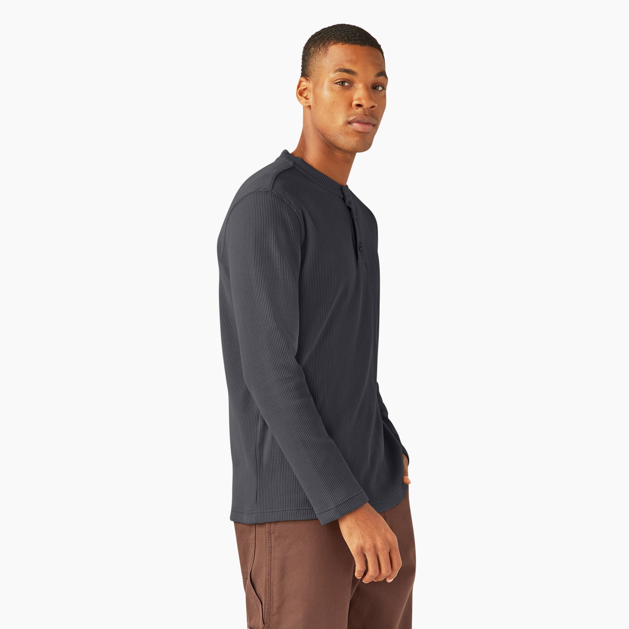 "Henley Thermal Shirt"