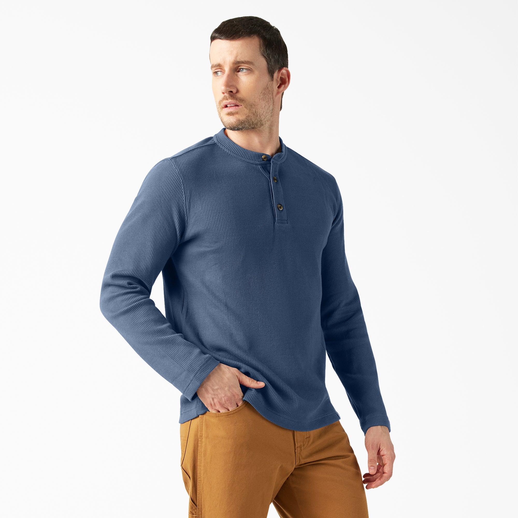 "Henley Thermal Shirt"