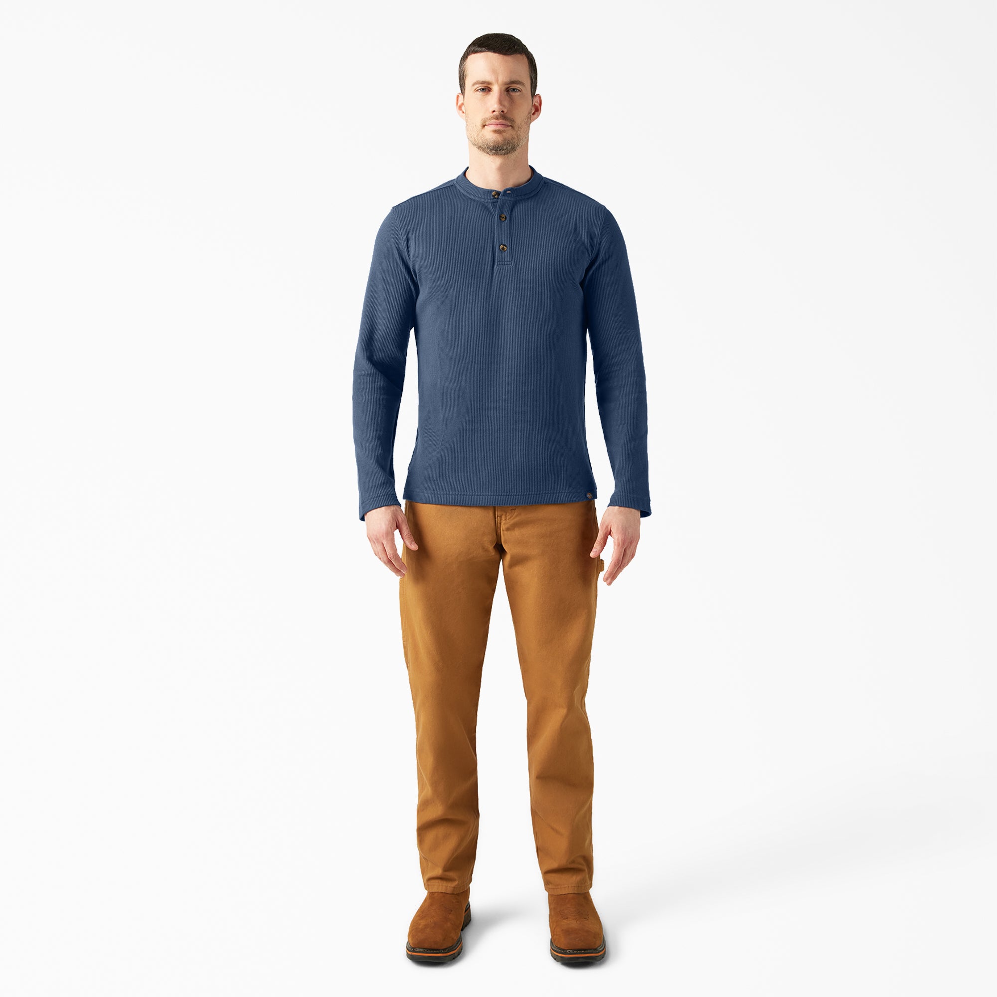 "Henley Thermal Shirt"