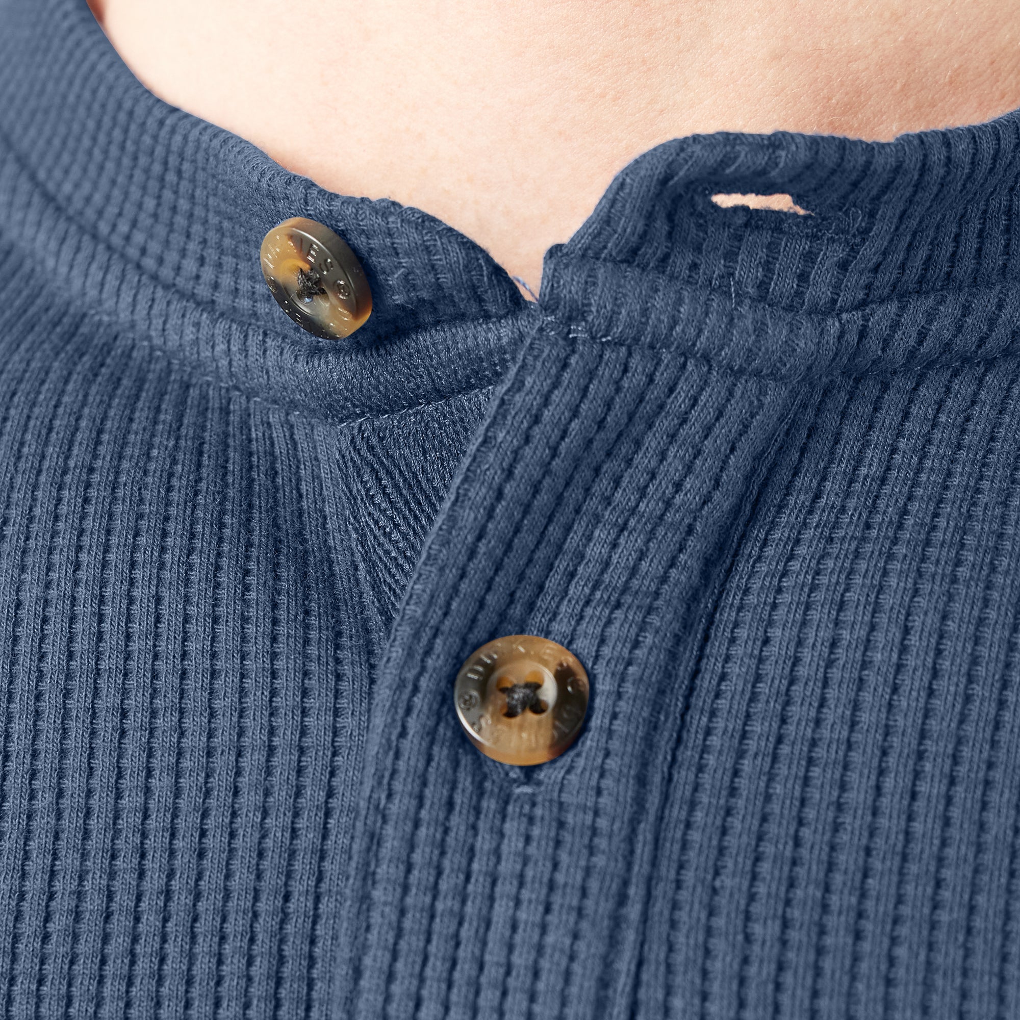 "Henley Thermal Shirt"