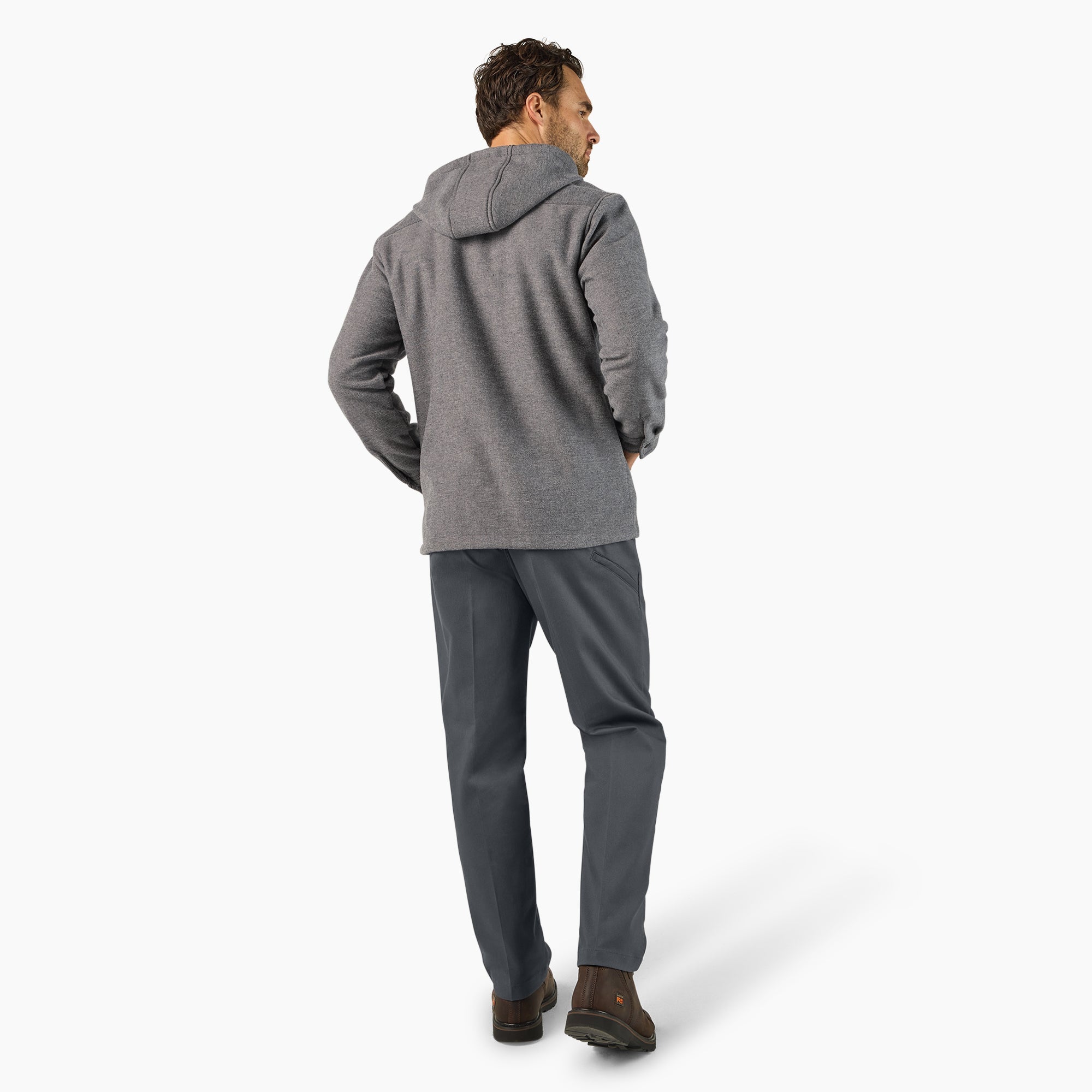 "Relaxed Fit Shirt Jacket"