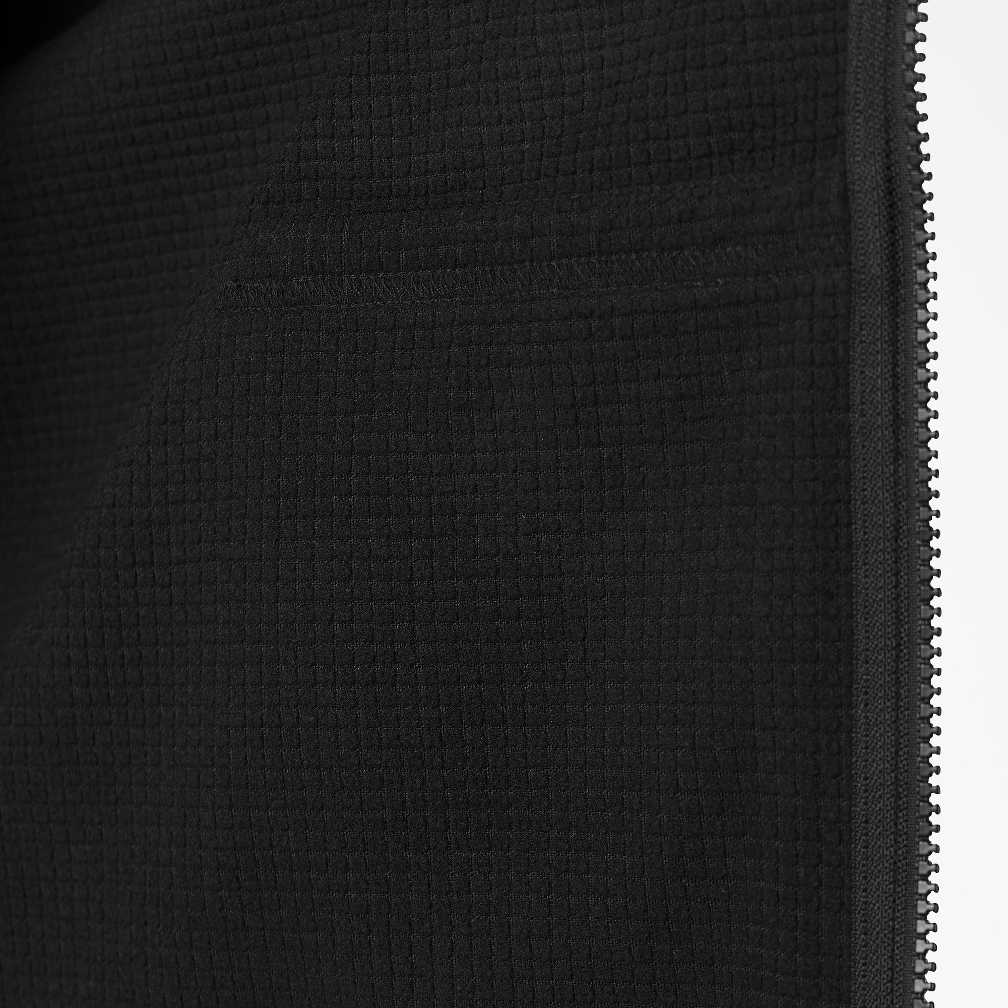 "Grid Fleece Jacket"