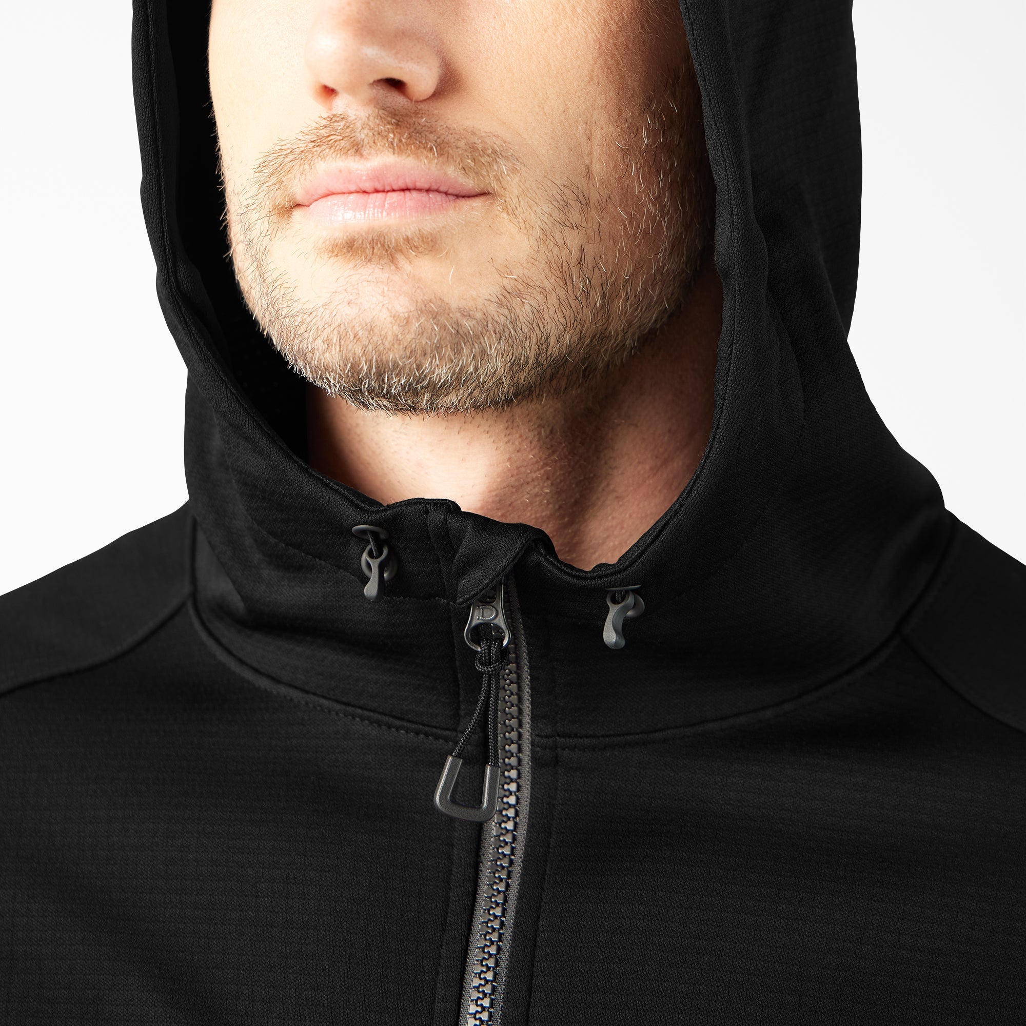 "Grid Fleece Jacket"