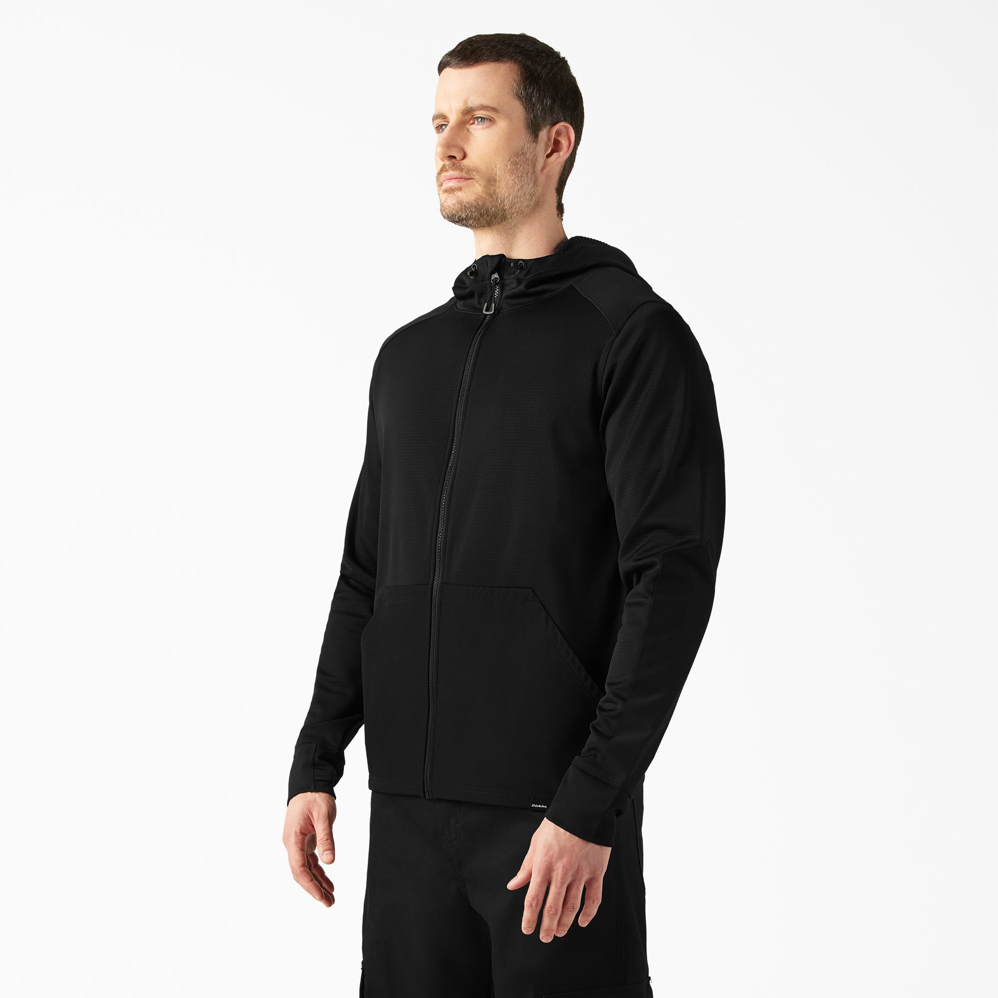 "Grid Fleece Jacket"