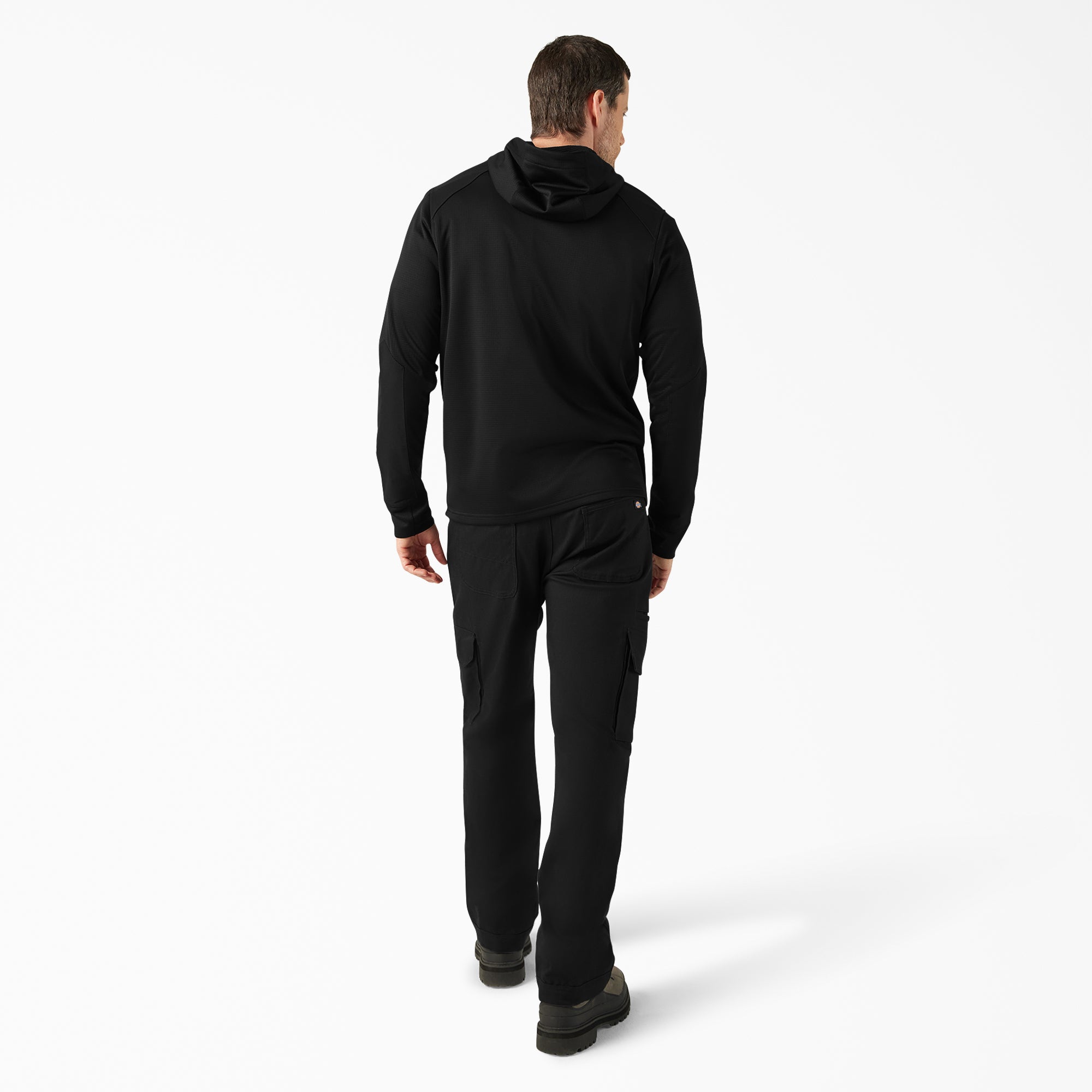 "Grid Fleece Jacket"
