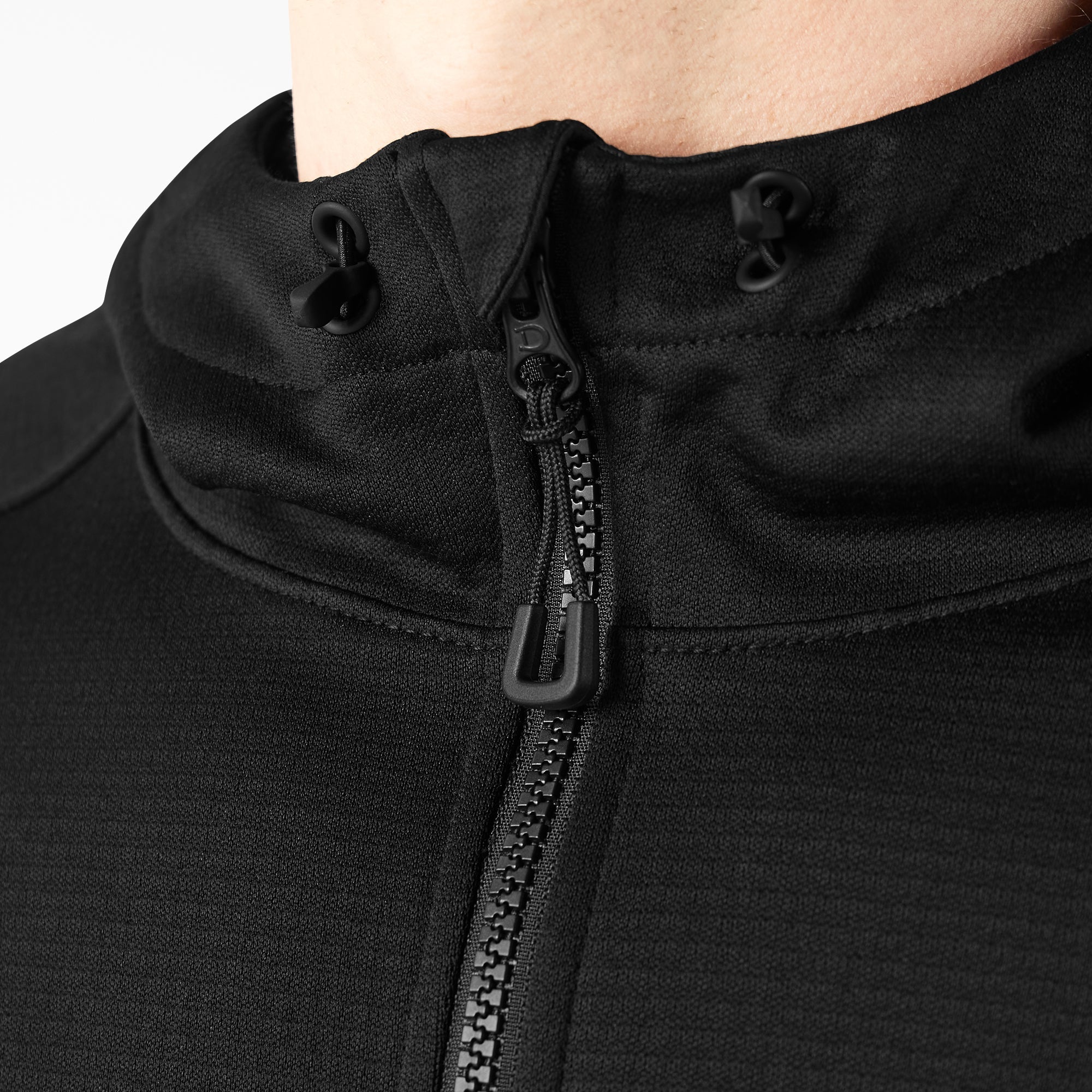 "Grid Fleece Jacket"