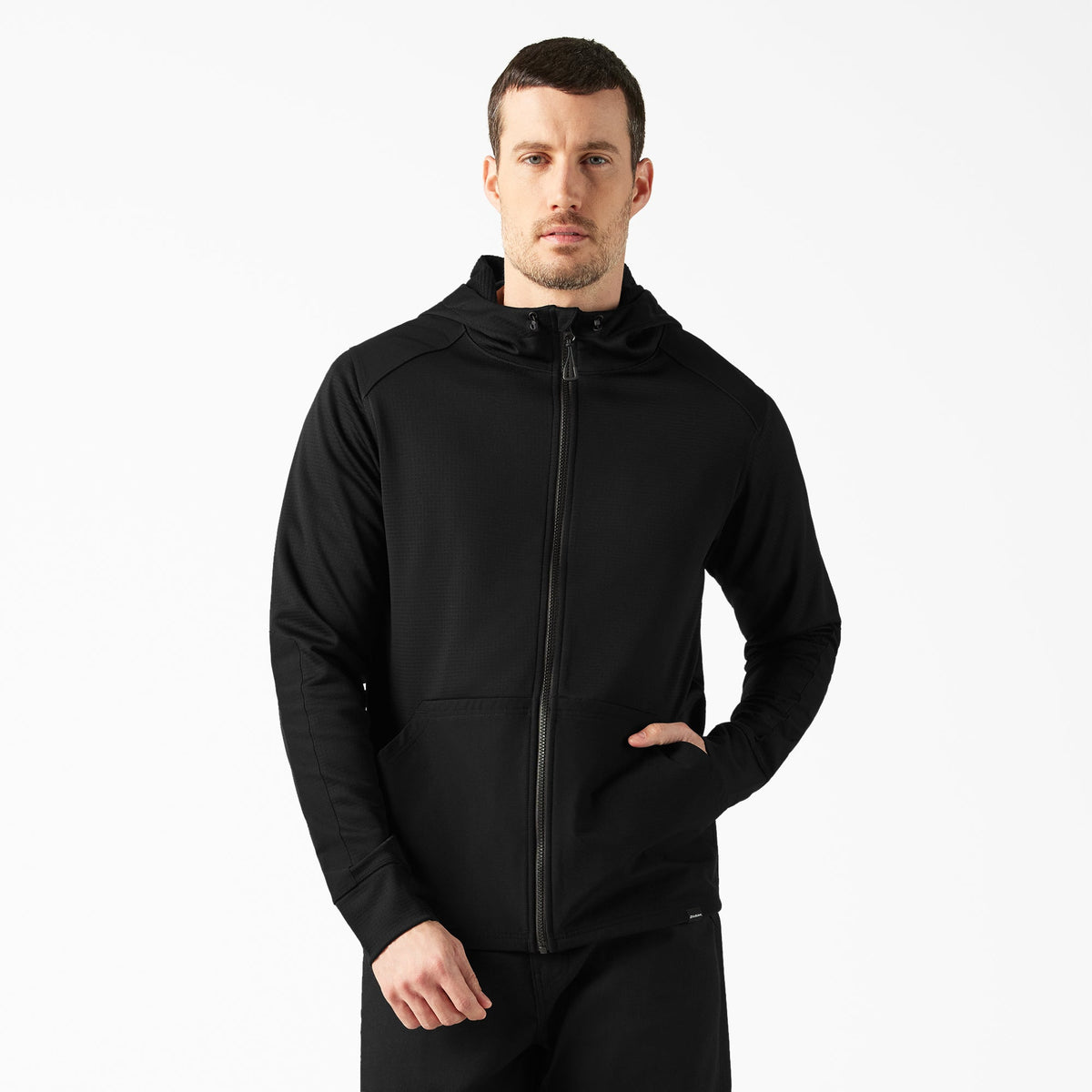 "Grid Fleece Jacket"