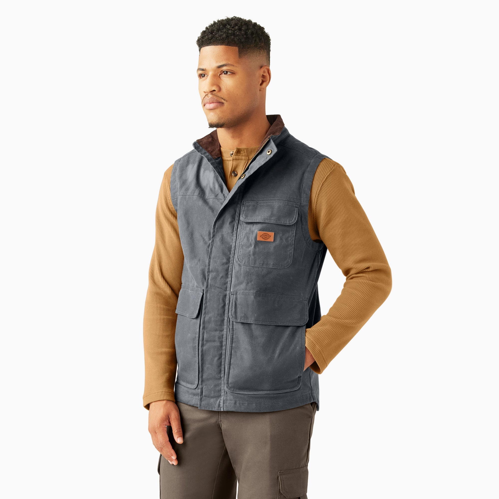 "Fully Waxed Canvas Vest"