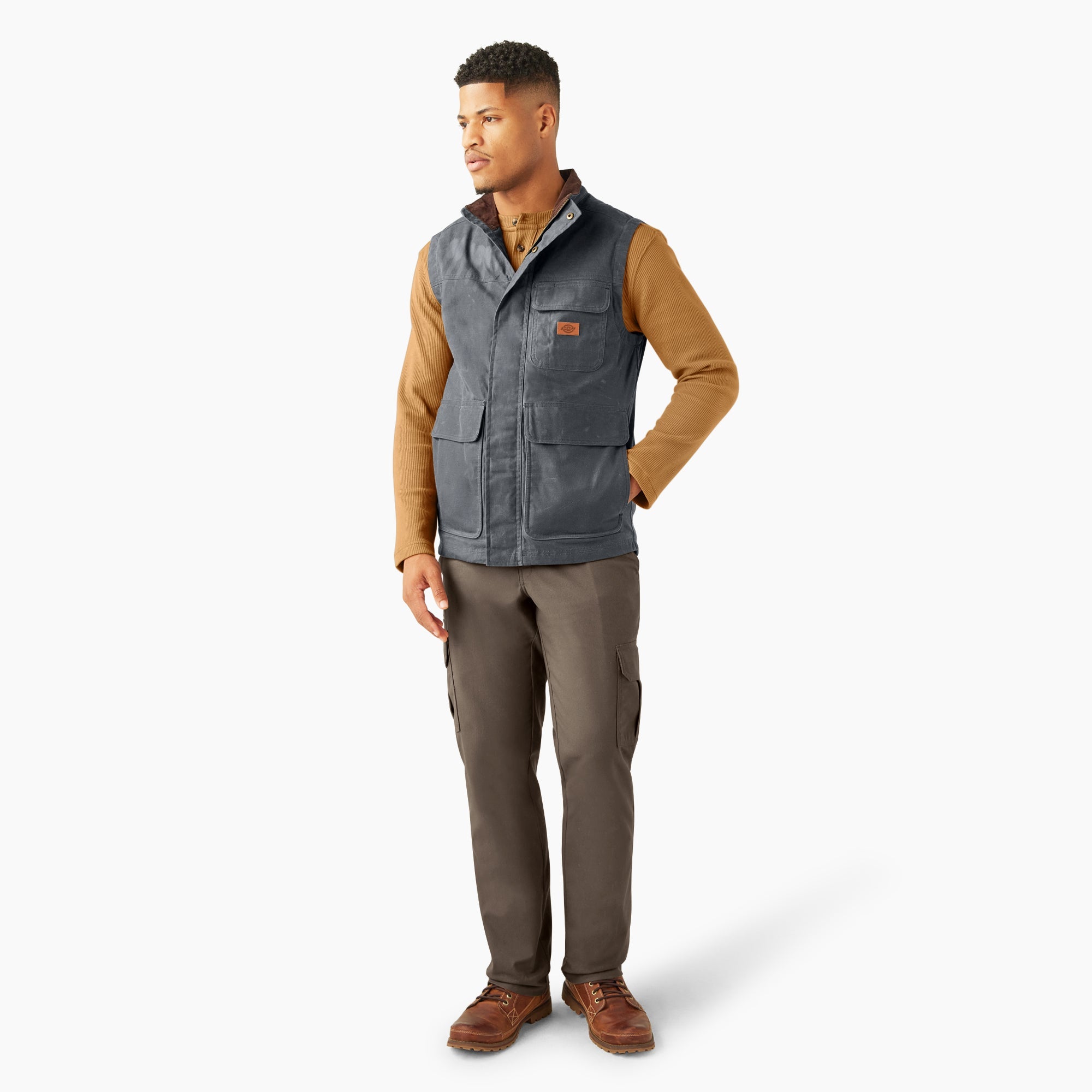 "Fully Waxed Canvas Vest"