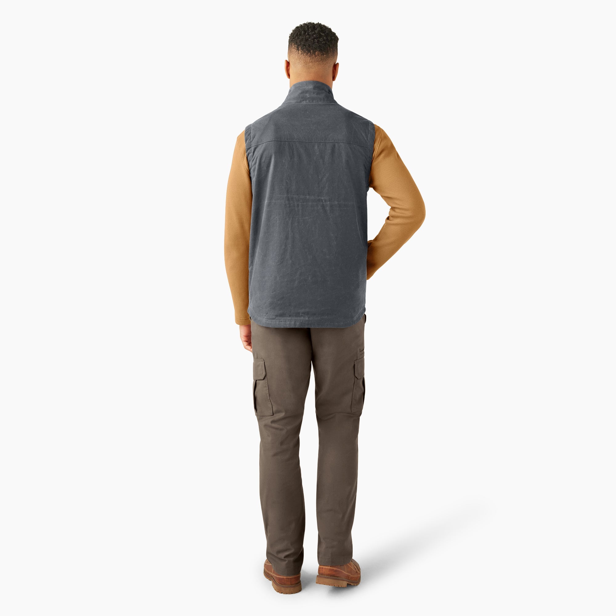 "Fully Waxed Canvas Vest"