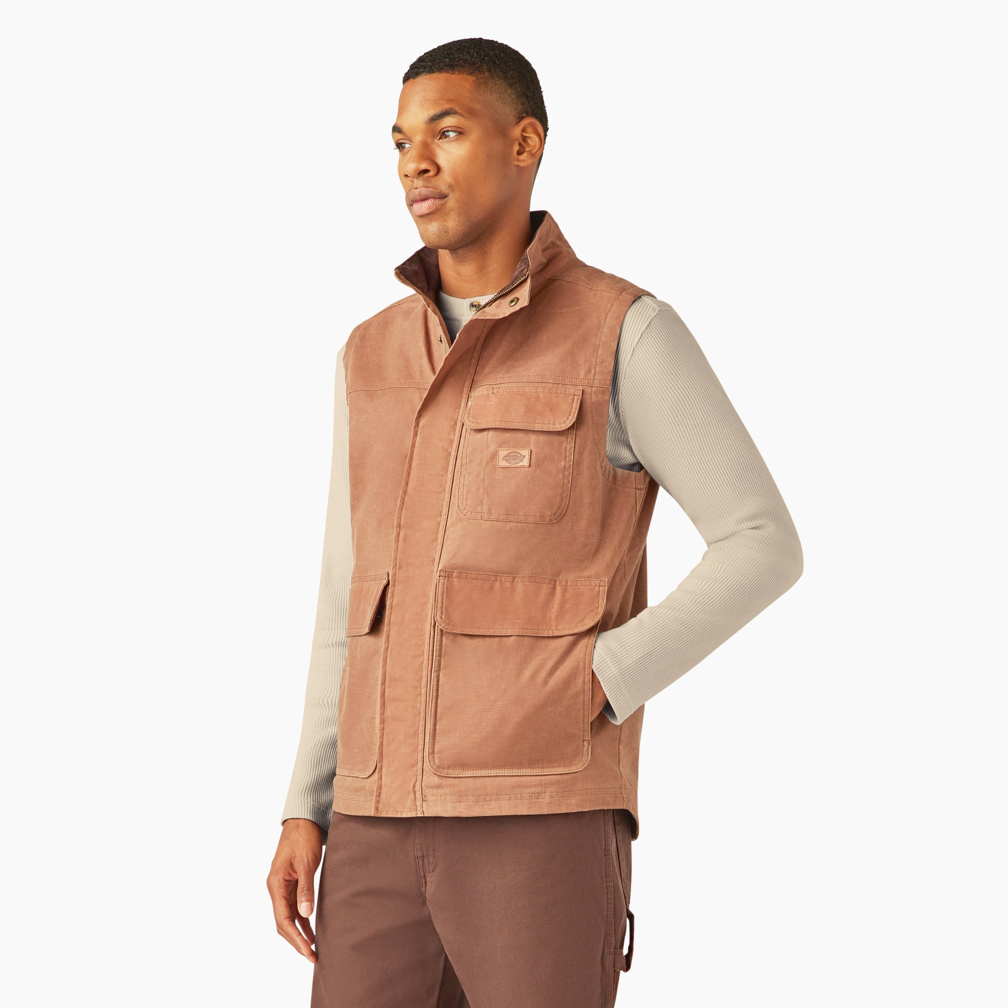 "Fully Waxed Canvas Vest"
