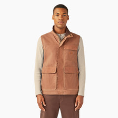 "Fully Waxed Canvas Vest"