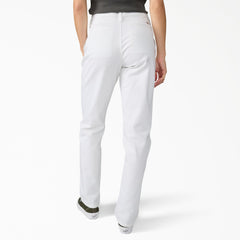 "Women's Super Flex Straight Leg Work Pants"