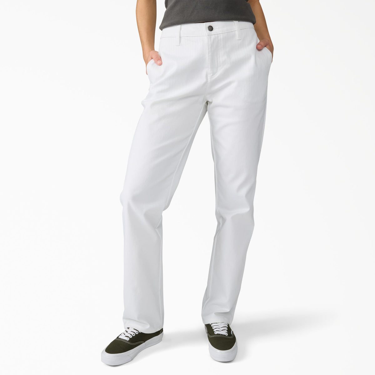 "Women's Super Flex Straight Leg Work Pants"