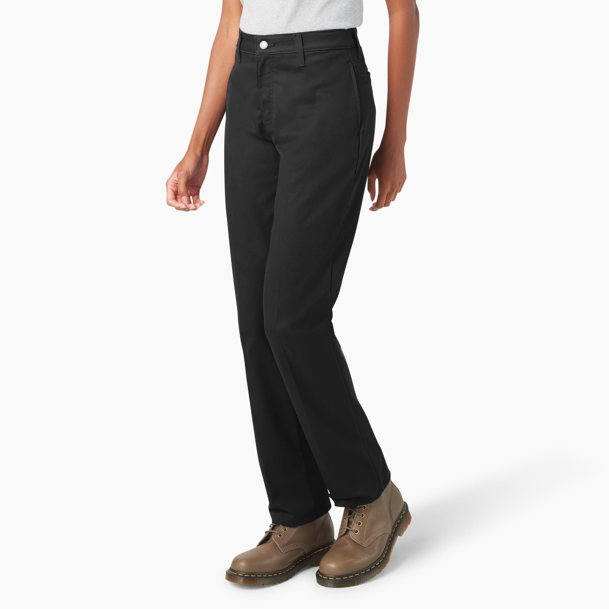 "Women's Super Flex Straight Leg Work Pants"