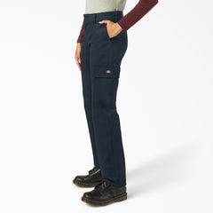 "Women's Super Flex Straight Leg Cargo Pants"