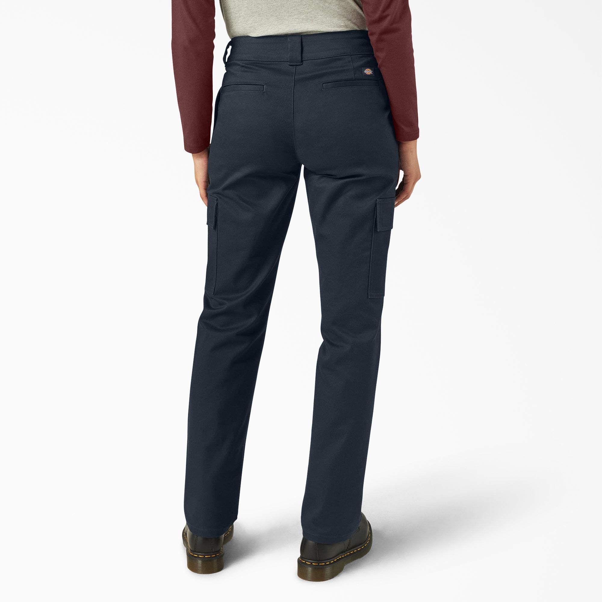 "Women's Super Flex Straight Leg Cargo Pants"