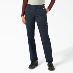 "Women's Super Flex Straight Leg Cargo Pants"