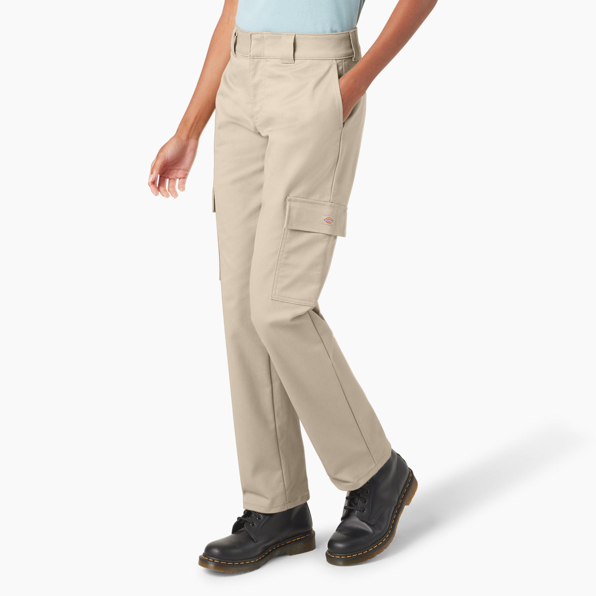 "Women's Super Flex Straight Leg Cargo Pants"