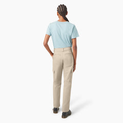 "Women's Super Flex Straight Leg Cargo Pants"
