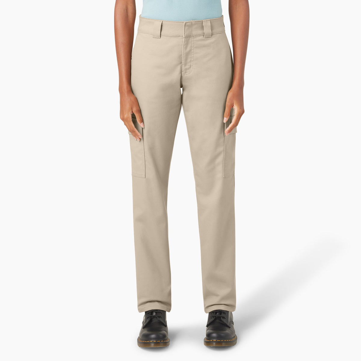 "Women's Super Flex Straight Leg Cargo Pants"