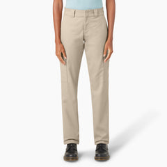 "Women's Super Flex Straight Leg Cargo Pants"