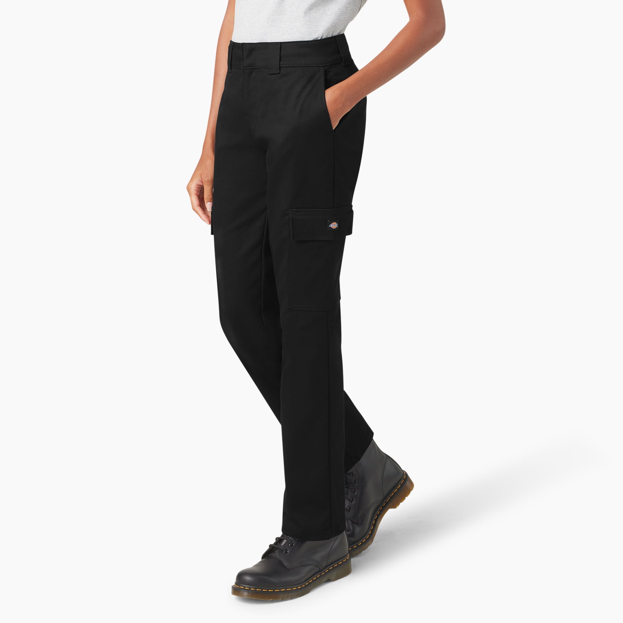 "Women's Super Flex Straight Leg Cargo Pants"