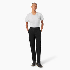 "Women's Super Flex Straight Leg Cargo Pants"