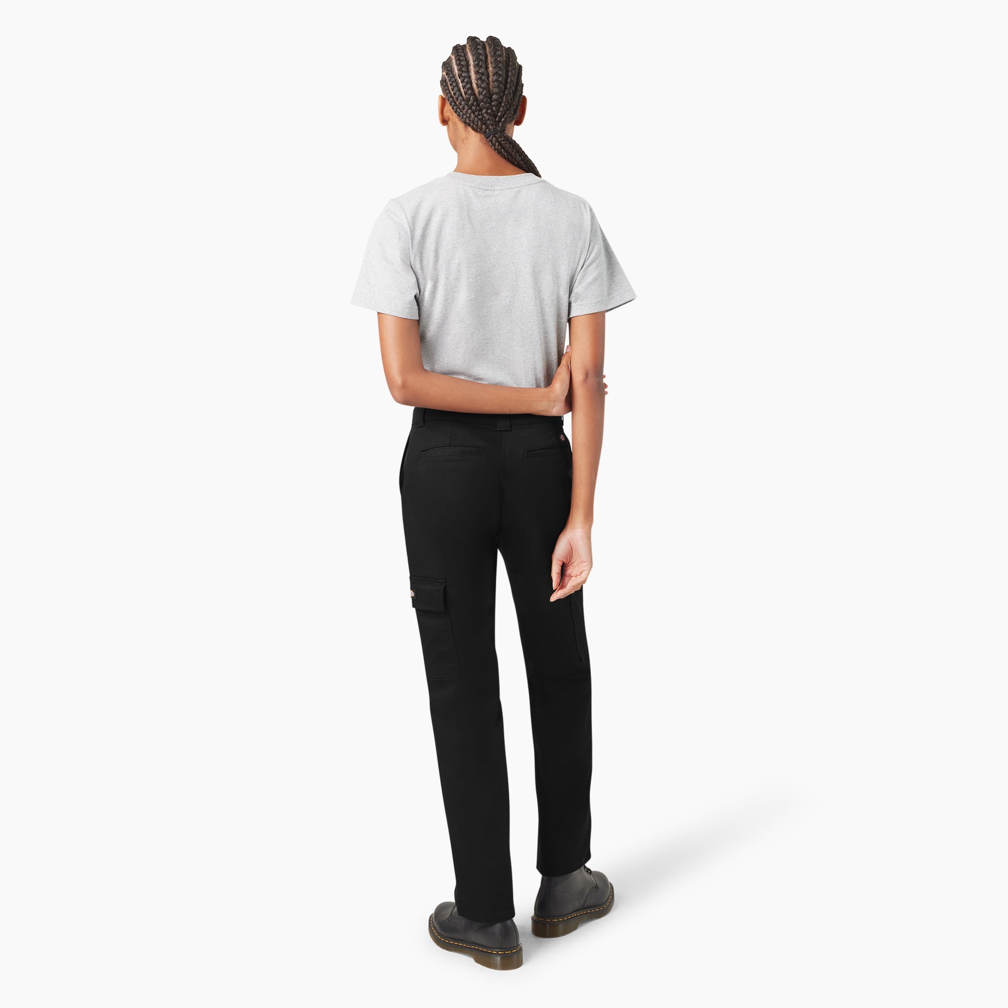 "Women's Super Flex Straight Leg Cargo Pants"
