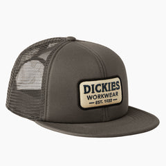 "Flat Bill Trucker Hat"