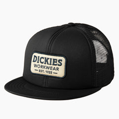 "Flat Bill Trucker Hat"