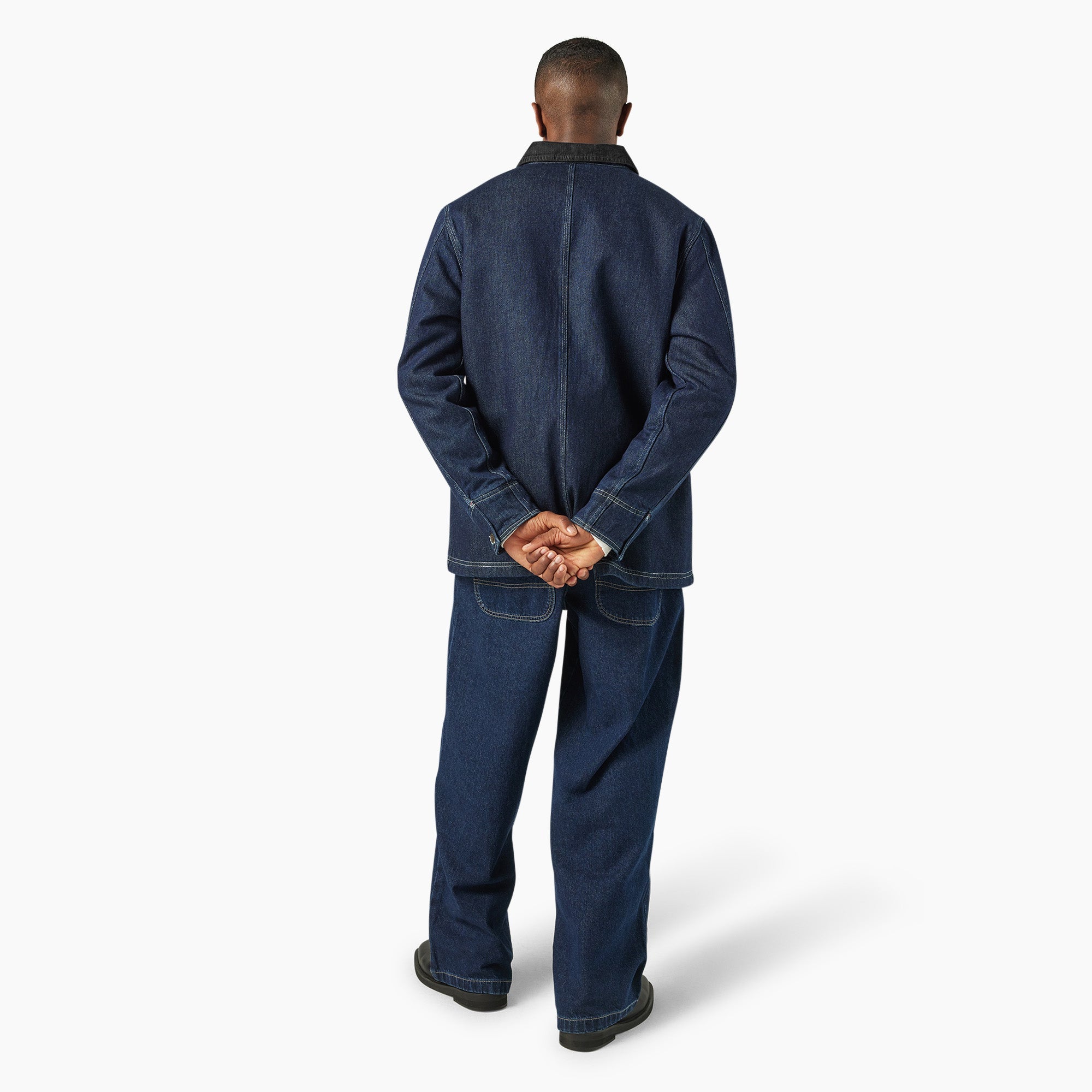 "Blanket Lined Denim Chore Coat"