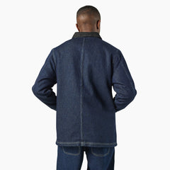 "Blanket Lined Denim Chore Coat"