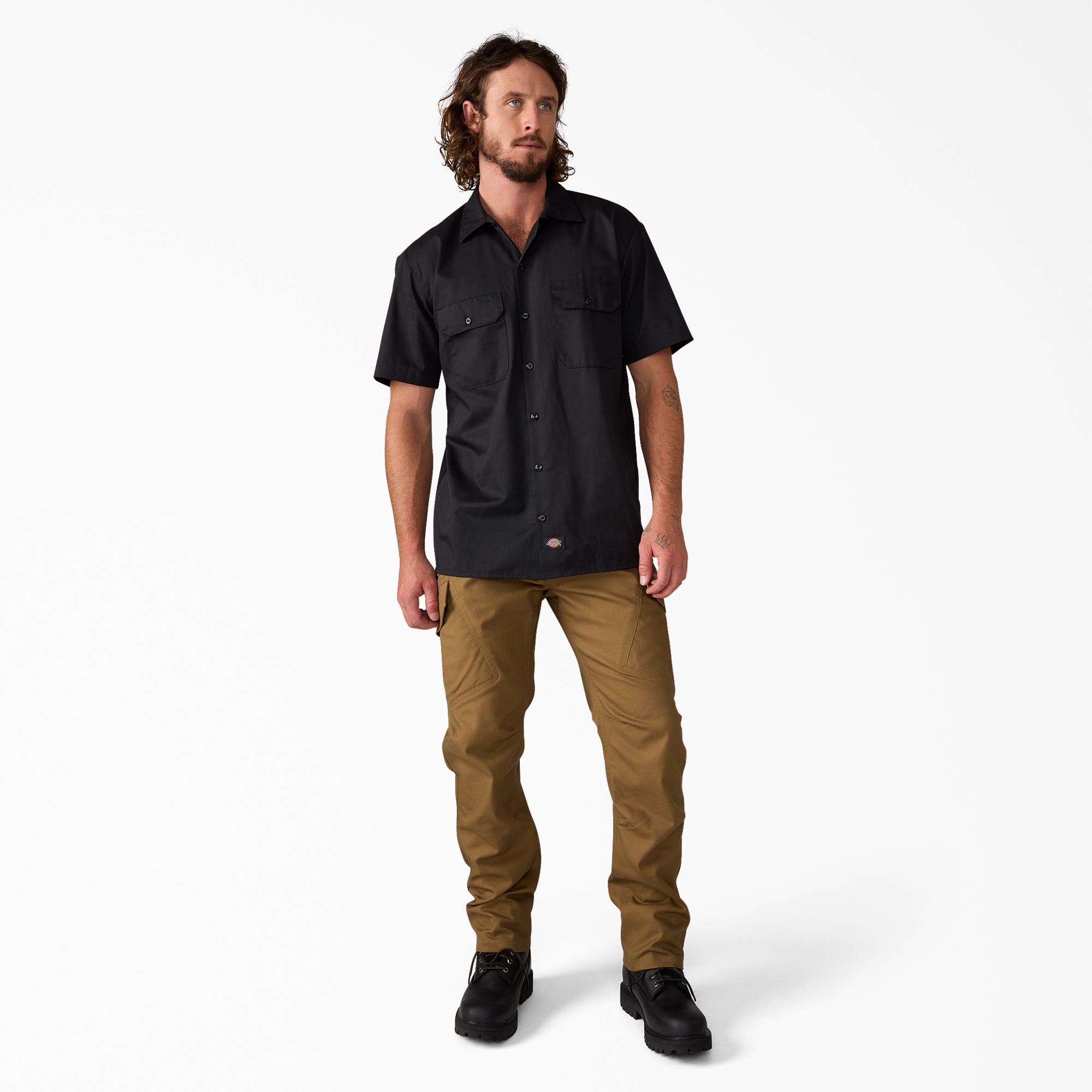 "Tradebuilt Duck Canvas Cargo Pants"