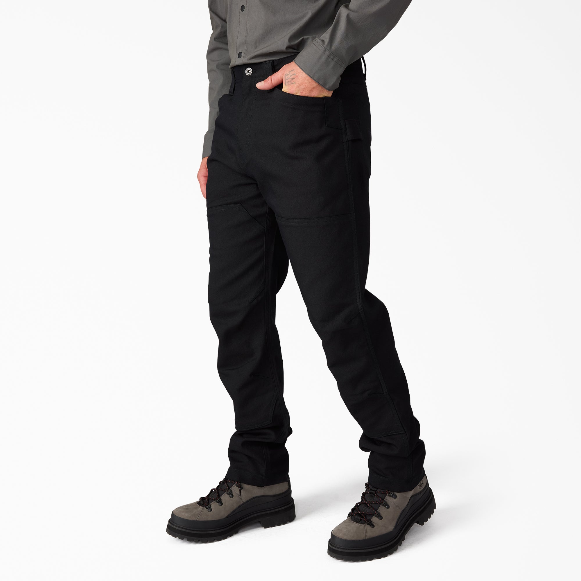 "Tradebuilt Duck Canvas Double Knee Pants"