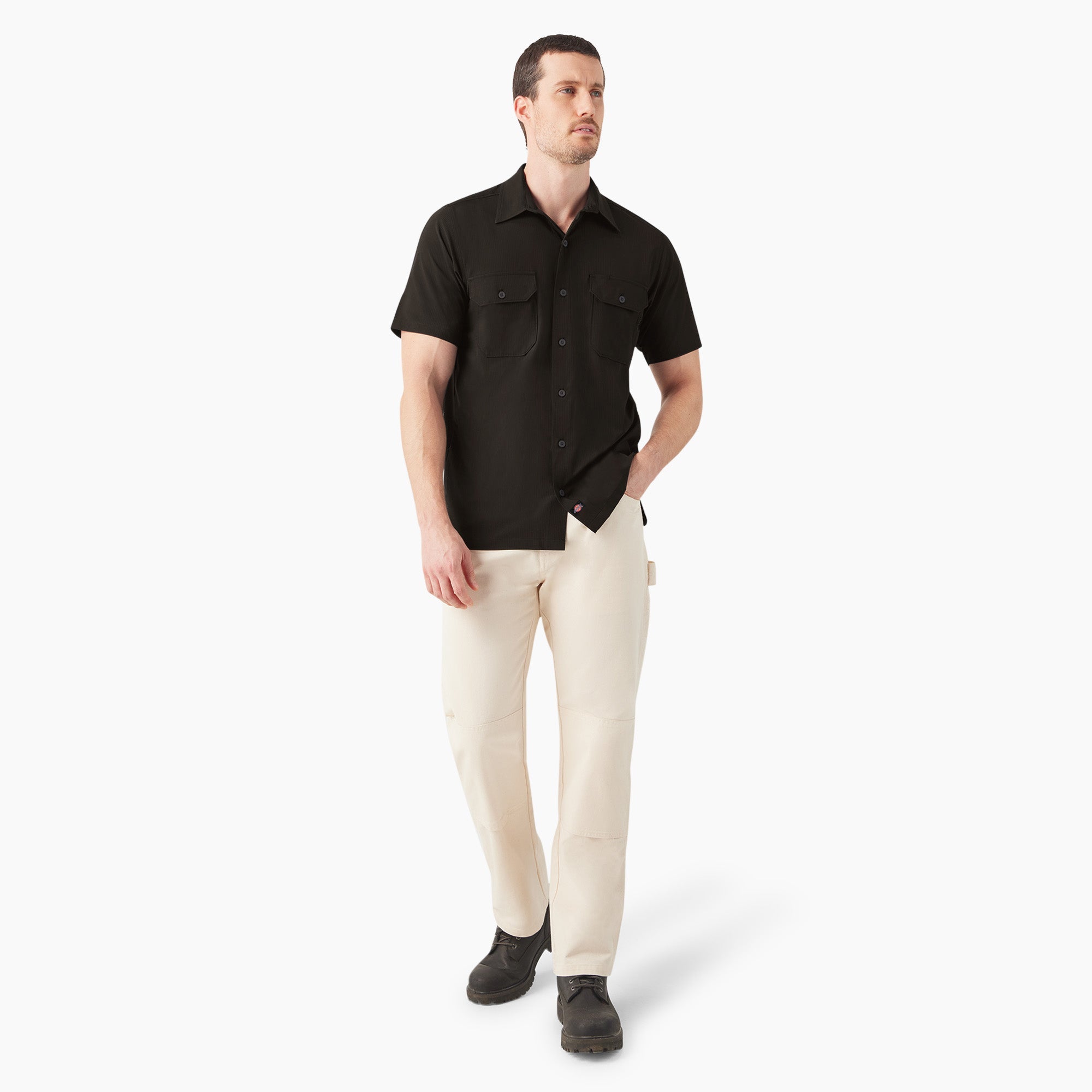 "Short Sleeve Performance Work Shirt"