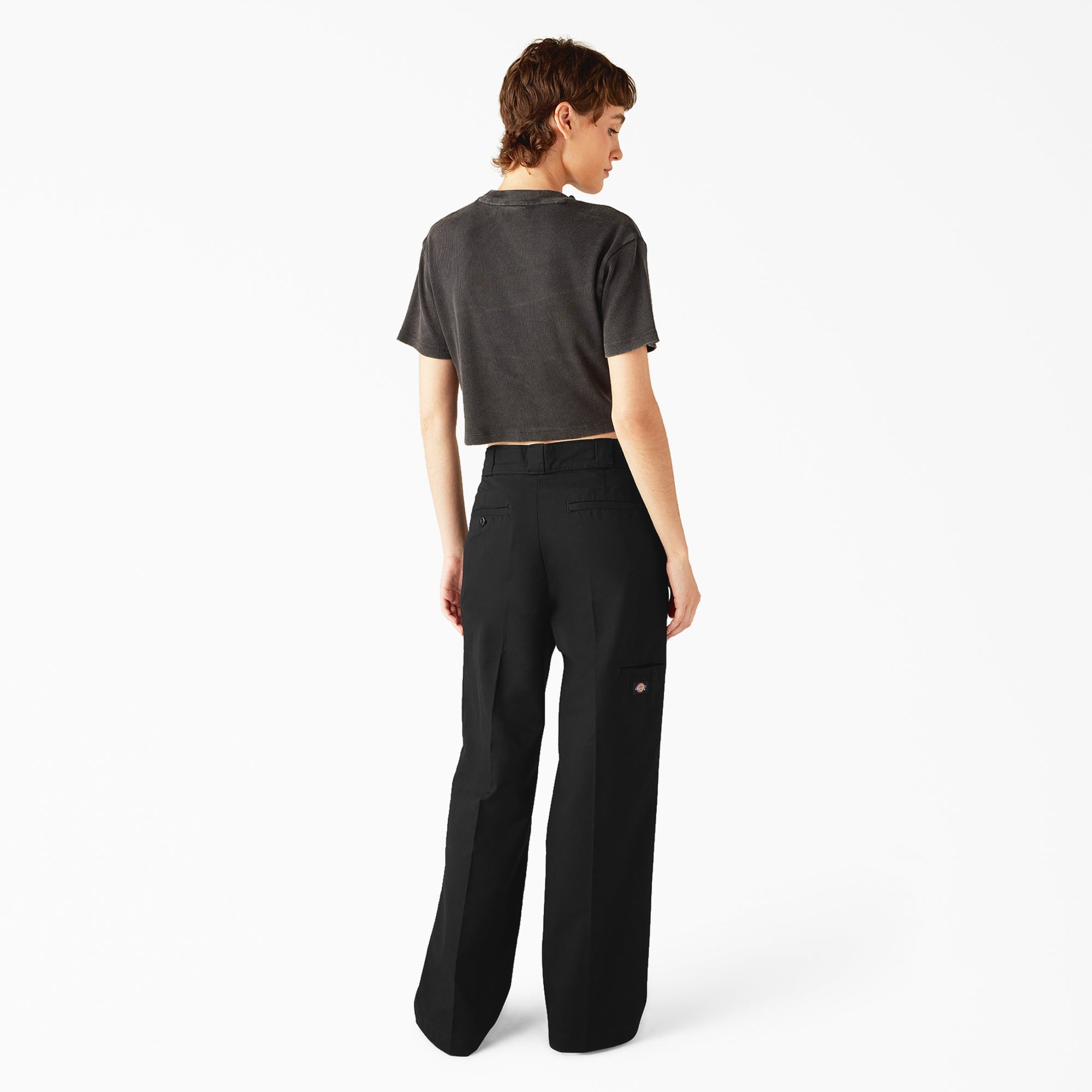 "Women's Pleated Work Pants"