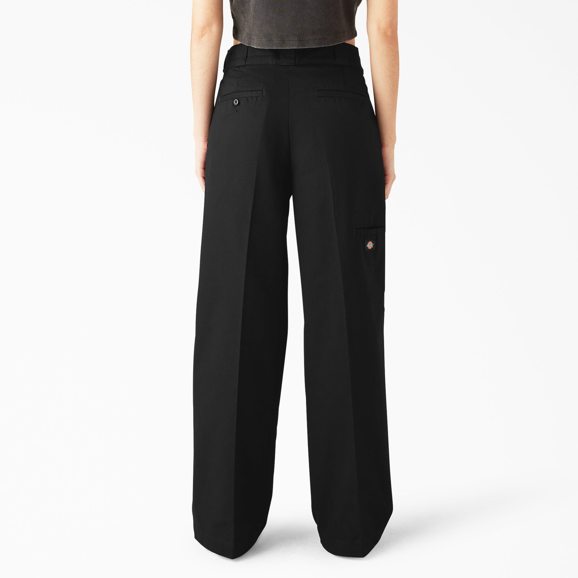 "Women's Pleated Work Pants"