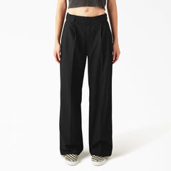 "Women's Pleated Work Pants"
