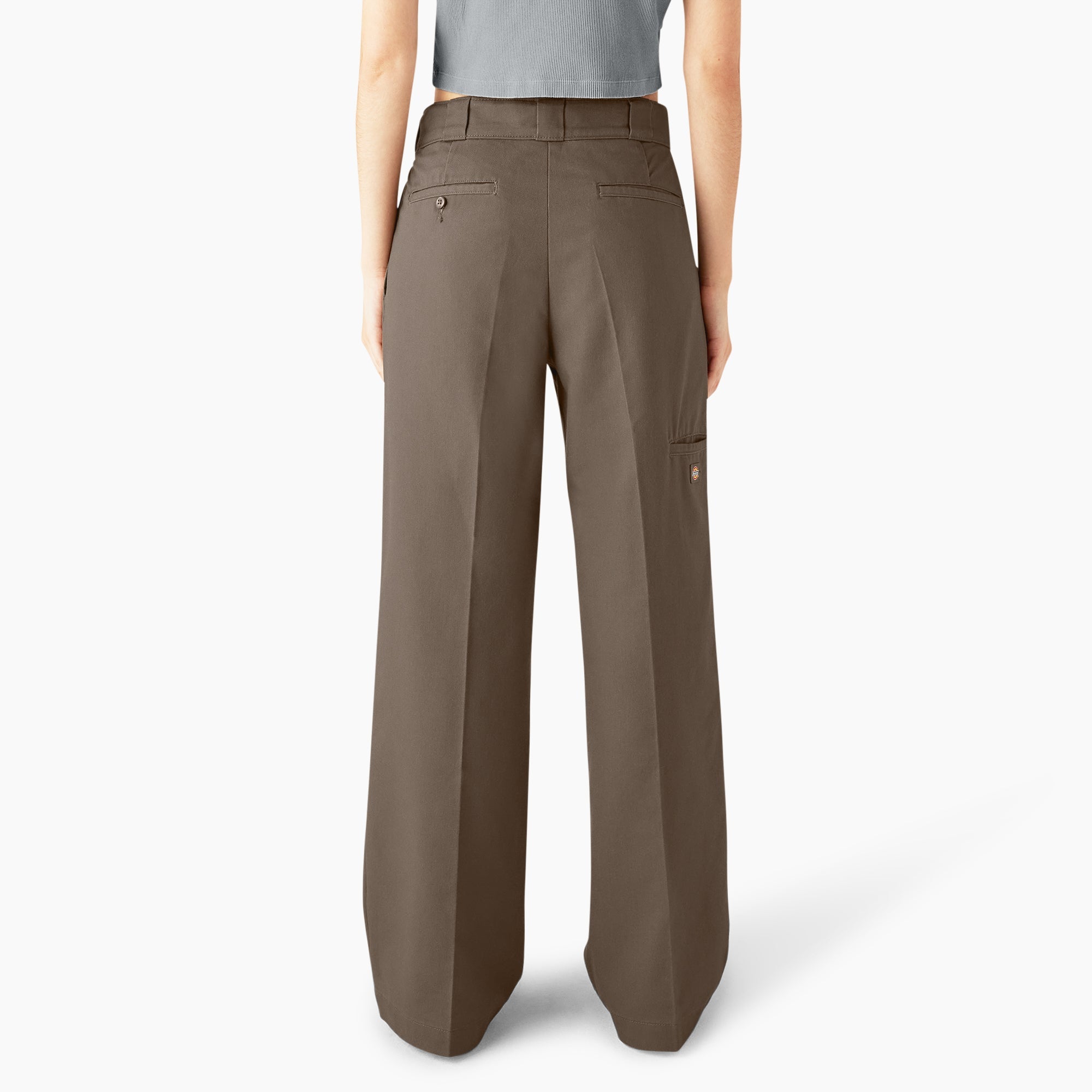 "Women's Pleated Work Pants"
