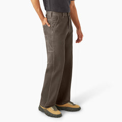 "Loose Fit Utility Jeans"